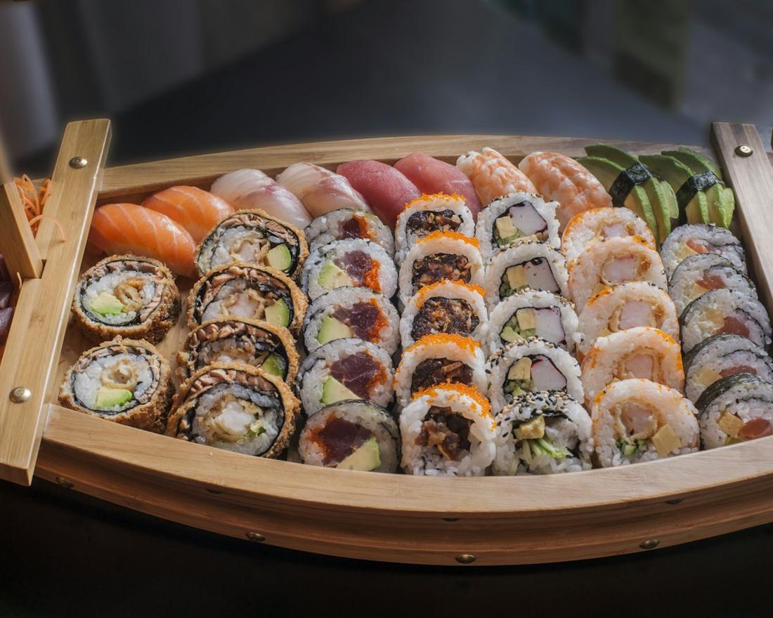 Hands-on sushi class